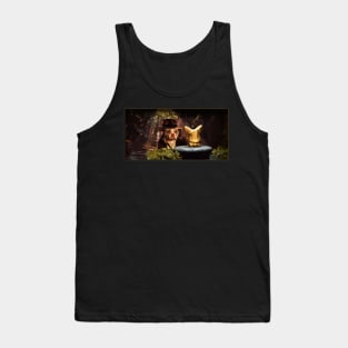 Temple of the Golden Pup Tank Top